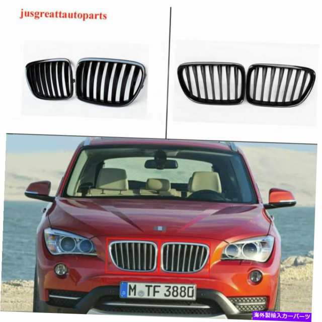 Side Fender Grille 古いbmw X1 E84 2010年から2015年のシングルライン黒フロントバンパーグリルグリッドストリップのための Forの通販はau Pay マーケット 海外輸入 ｓｓショップ