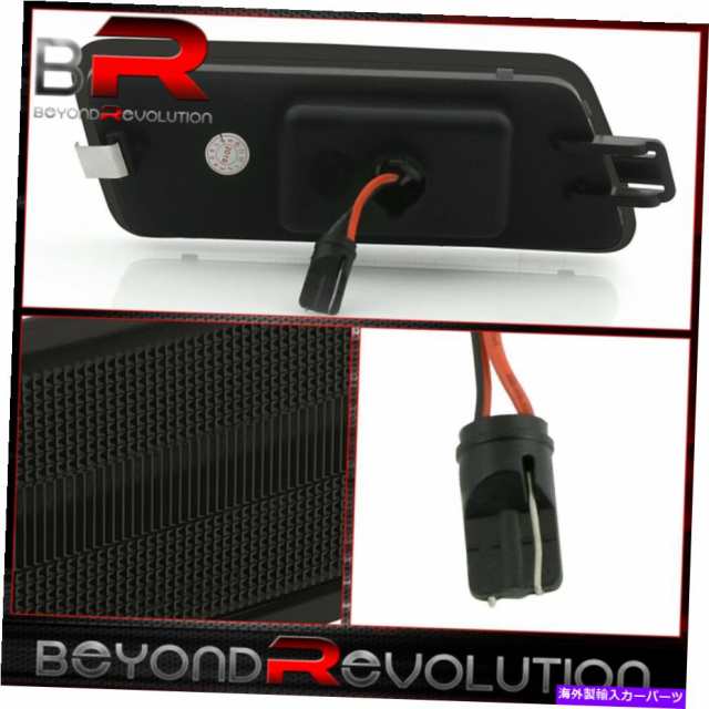 Side Marker 2005-2011アウディA6 C6フロントバンパー黄色のLEDスモークレンズサイドマーカーライトの For  2005-2011 Audi A6 C6｜au PAY マーケット