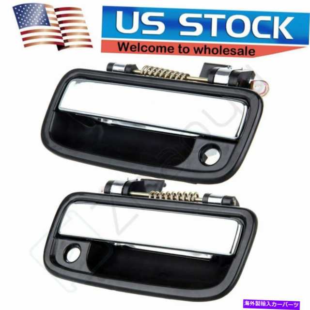 DOOR OUTER HANDLE ペアのトヨタタコマ95から04のフロントアウトサイドドアハンドル69220 69210 35020外 Pair  For Toyota Tacoma｜au PAY マーケット