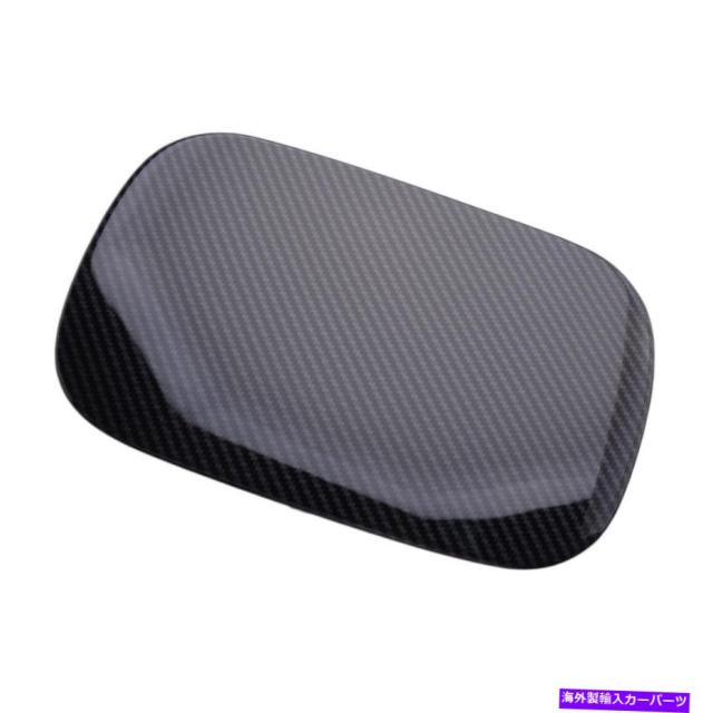 GAS TANK FUEL ジープグランドチェロキーのためにカーボンファイバー燃料タンクガスドアキャップカバートリムフィット Carbon