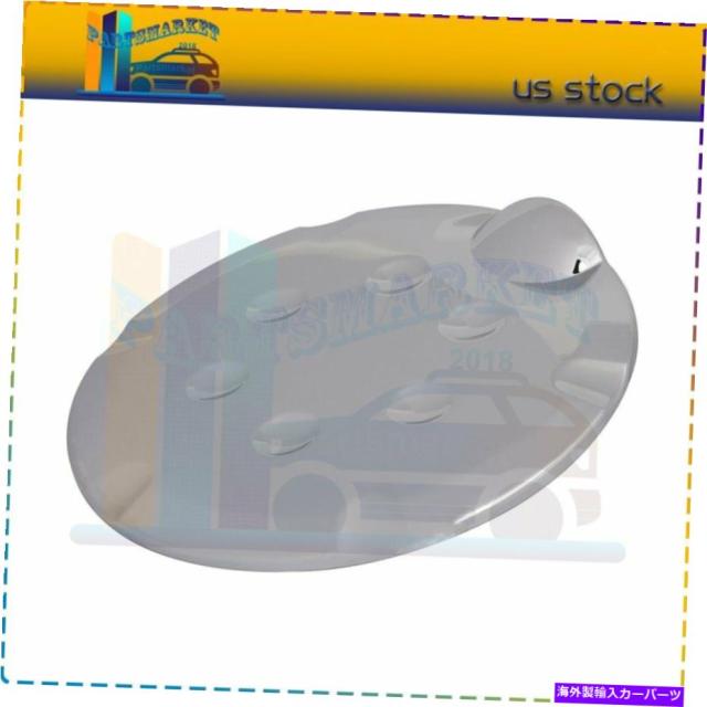 GAS TANK FUEL フォードF150 5.0L 4.6Lトリプルクロームメッキガス燃料タンクのドアカバーするために For Ford