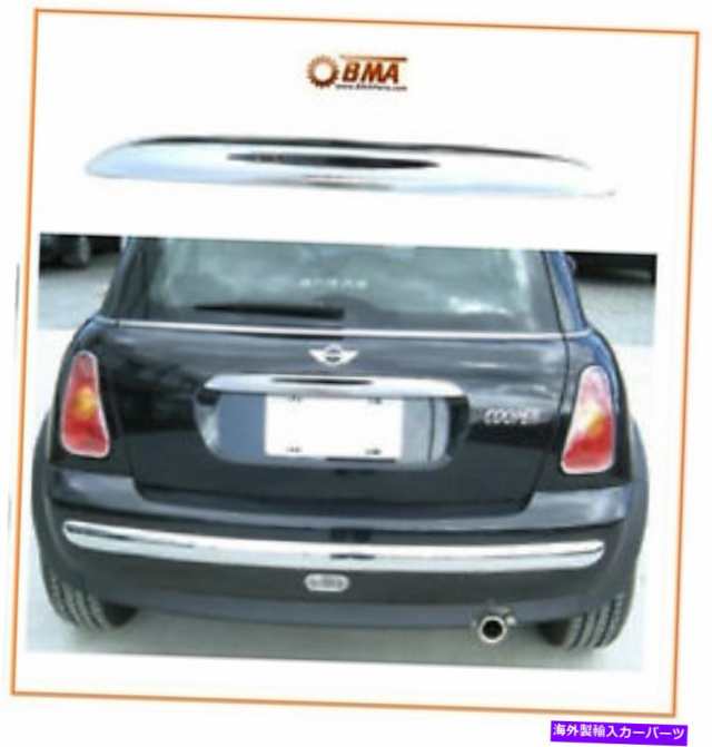 Cover Rear Trunk ミニクーパーR50 R53 02-06トランクリッドクローム