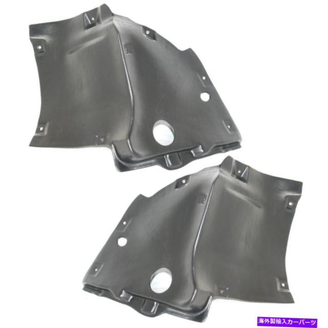 Splash Shield 2の2003年から2005年メルセデスベンツCLK320 CL??K500フロントLH＆RHセット用のスプラッシュ