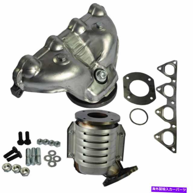 触媒 1996-2000ホンダシビックのための統合触媒コンバータとエキゾーストマニホールド Exhaust Manifold with Integrated Catalyの通販は