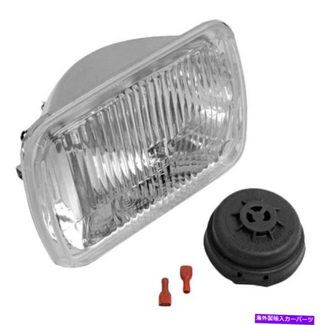 USヘッドライト JEEPチェロキー8401ヘッドライト交換7x6 "長方形のクロムシール For Jeep Cherokee 8401