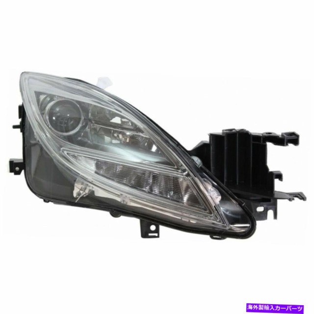 アルミ USヘッドライト Mazda Headlight 2009 2010 Assenger Side HalogenがMA2519127  For Passenger Si カー用品・バイク用品