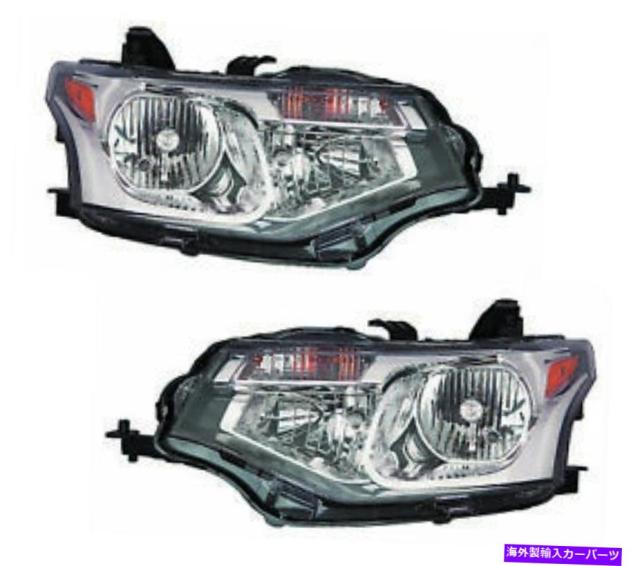 100%新品，低価 USヘッドライト 2015年2015年の三菱アウトランダー