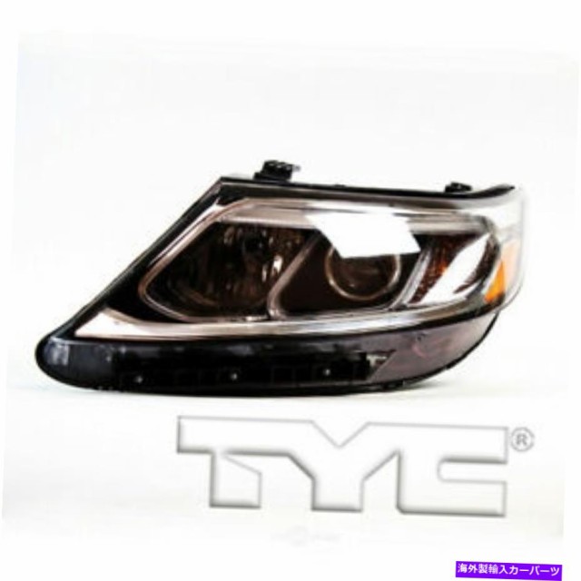 USヘッドライト TYCヘッドライトヘッドランプフロントヘッドライト左ドライバーサイドSAE /ドット承認 TYC Headlight Headlamp Fのサムネイル