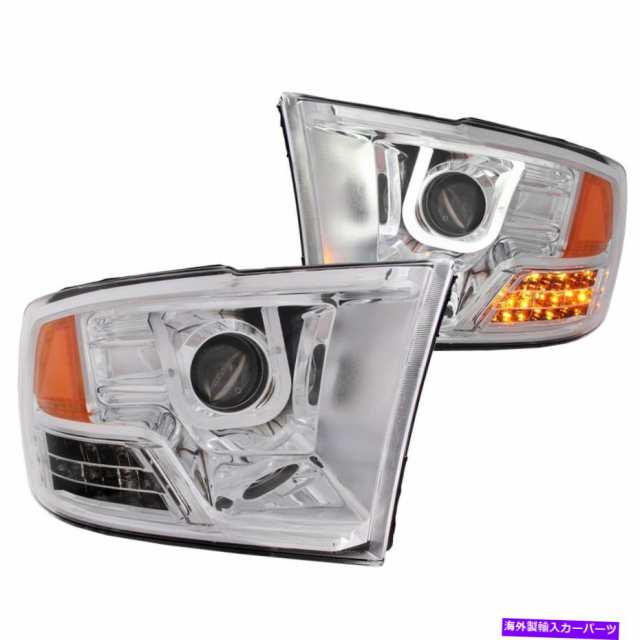 お買い物情報 USヘッドライト アンドョプロジェクターヘッドライトU-BARクリアクローム1500 09 17＃111269 Anzo  Projector Headlights U-Bar カー用品・バイク用品