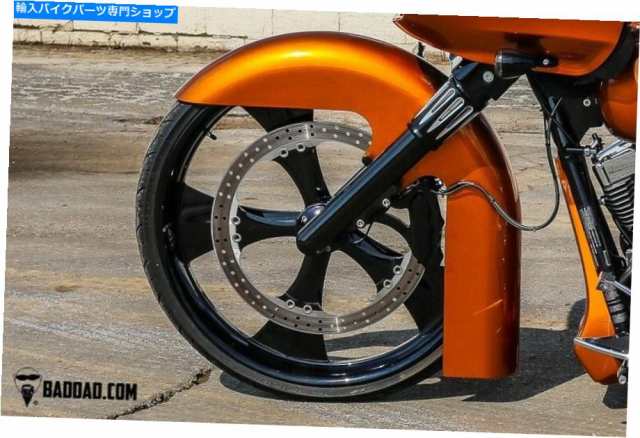 Front Fender Harley Flst Suftailモデル81191-3のための悪いお父さん