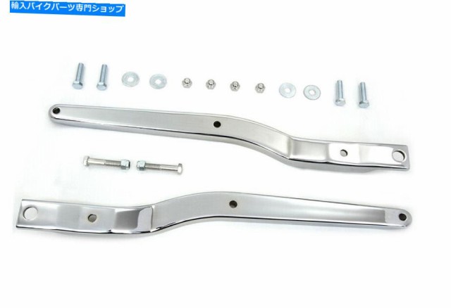 Rear Fender レプリカリアフェンダーストラットセットクロームフィット