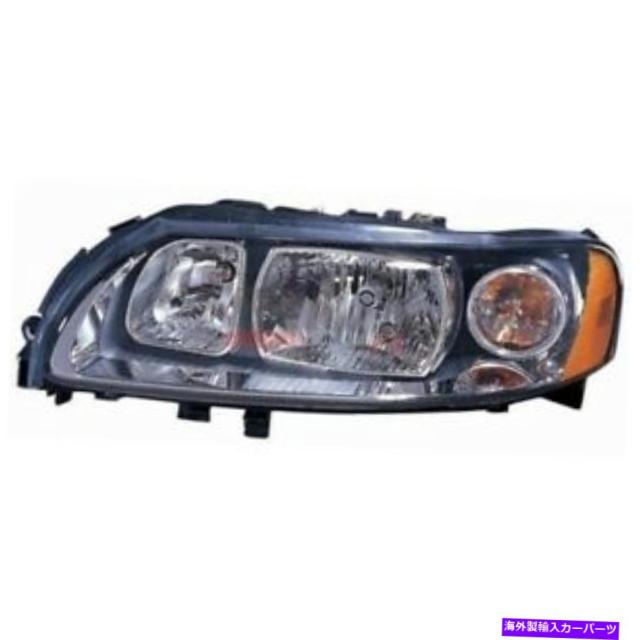 USヘッドライト 新しいハロゲンヘッドライトアセンブリ左フィット20052009ボルボS60 615343507651 NEW