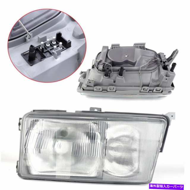 USヘッドライト 1984-1994のための新しい左フロントヘッドライトドライバ側Benz W201 190E / 190D New Left  Front Headlight Dri｜au PAY マーケット