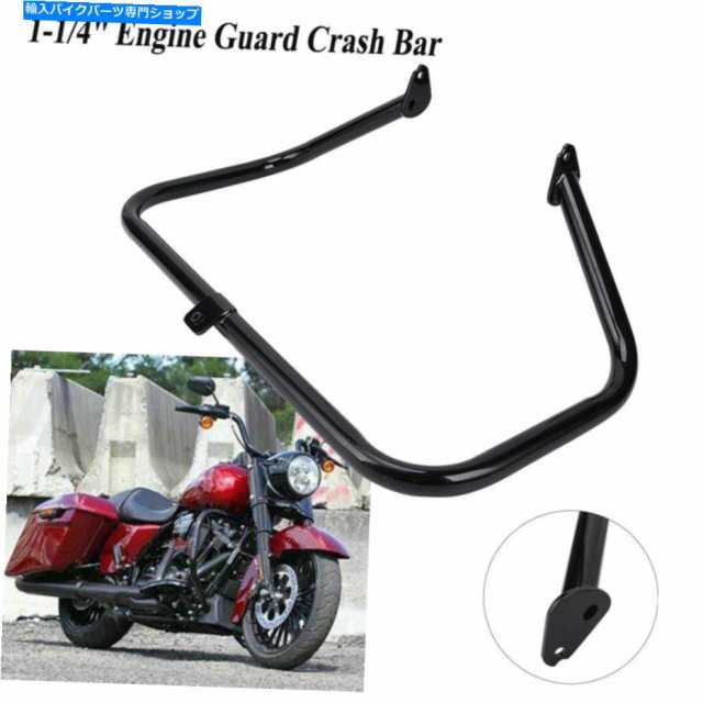 Engine Guard エンジンガードクラッシュバーハーレーツーリングエレクトラロードキンググライドFLH 1997-2008 Cras  【国内廃番】 カー用品・バイク用品