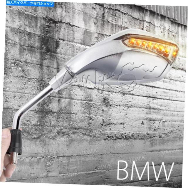 Mirror 拳LEDサイドミラーシルバー - ワイドビューペア10mm 1.5p Fist LED side mirrors silver - wide view a pair 10mm 1.5p