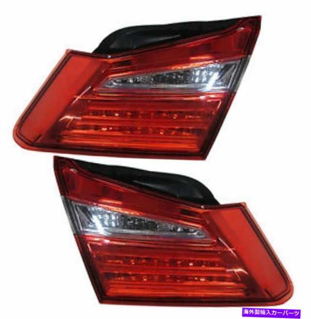 USテールライト ホンダアコードハイブリッド2017インナーテールライトテールライトランプトランクペア FITS HONDA ACCORD HYBRID 2017 INNER TAILLIGHTS TAIL LIGHTS LAMP TRUNK PAIR