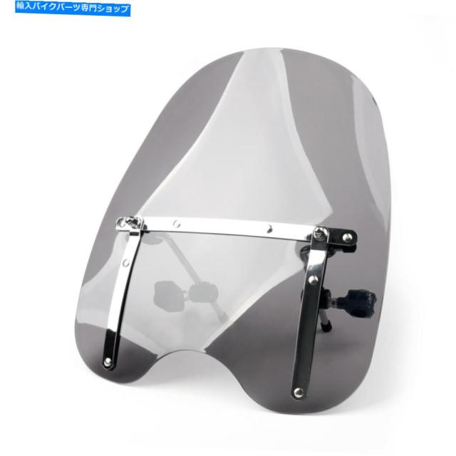 Windshield ホンダマグナシャドウスピリットSaber 600/750/1100のための広い19 "x17"風防ガラス Large 19"x17" Windshield For Hの通販はその他バイク用品