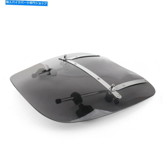 Windshield ホンダマグナシャドウスピリットSaber 600/750/1100のための広い19 "x17"風防ガラス Large 19"x17" Windshield For Hの通販は