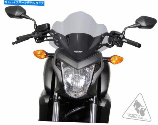 Windshield MRA Touringsスクリーンフロントガラス用ホンダCTX700N ´14 -´16 スモークグレー  TouringScreen Fo 出産祝い