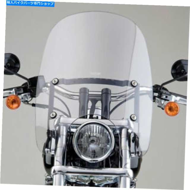 Windshield 国連サイクル国立サイクルSpartan WindShield Clear Release 18.5 " NATIONAL CYCLE NATIONAL CYCLE SPARTAN WINDSHIの通販は