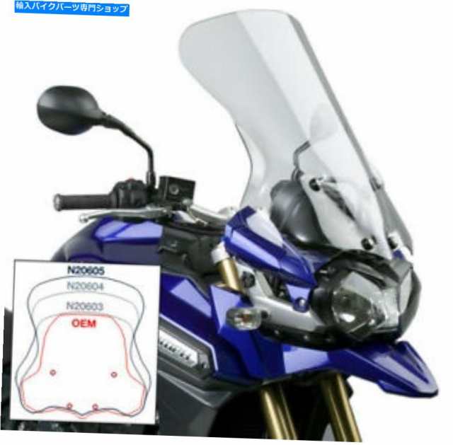 Windshield ナショナルサイクル24 "VSTREAM WINDSHIEWERD - CLEAR N20605 National Cycle 24" VStream Windshield - Clear N2060の通販は