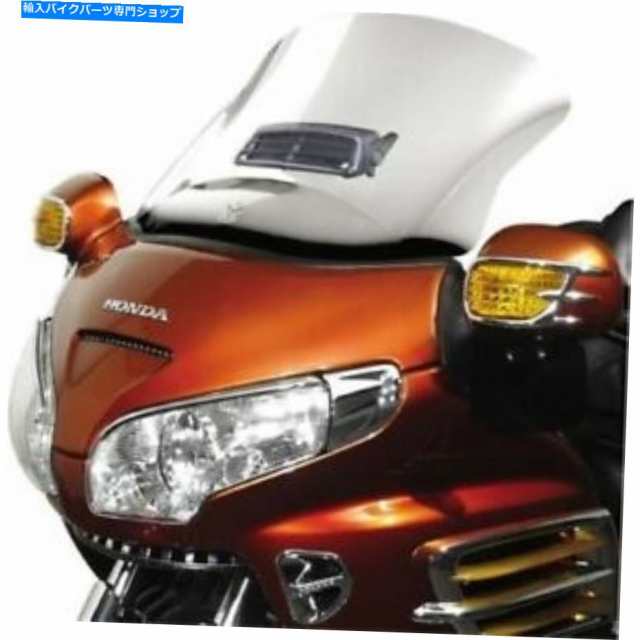 Windshield ホンダゴールドウィングのためのベントカットアウト付きナショナルサイクルVSTREAMフロントシールド - ホン Nationalの通販は 84,480円