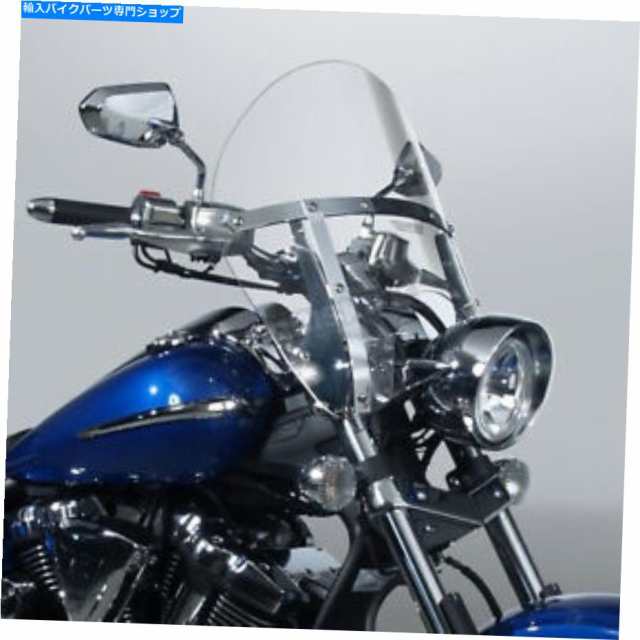 Windshield 全国サイクル16インチスイッチブレードウィンドシールド - N21437 National Cycle 16 in. Chopped Switchblade Windsの通販は 57,024円