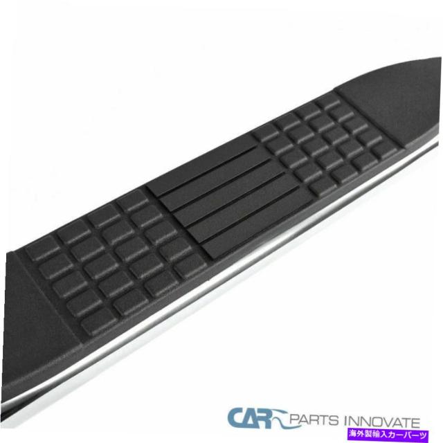 サイドステップ 15-21 Ford F150 Supercrew 4 "磨き過ぎたオーバルサイドステップバーランニングボード For 15-21 Ford F150 Supの通販は