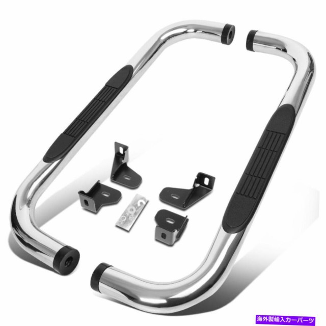 サイドステップ 2019-2020 Silverado Sierra Regulen Cab 3 "Chrome Side Step Bar Running Board For 2019-2020 Silverado Sierの通販は