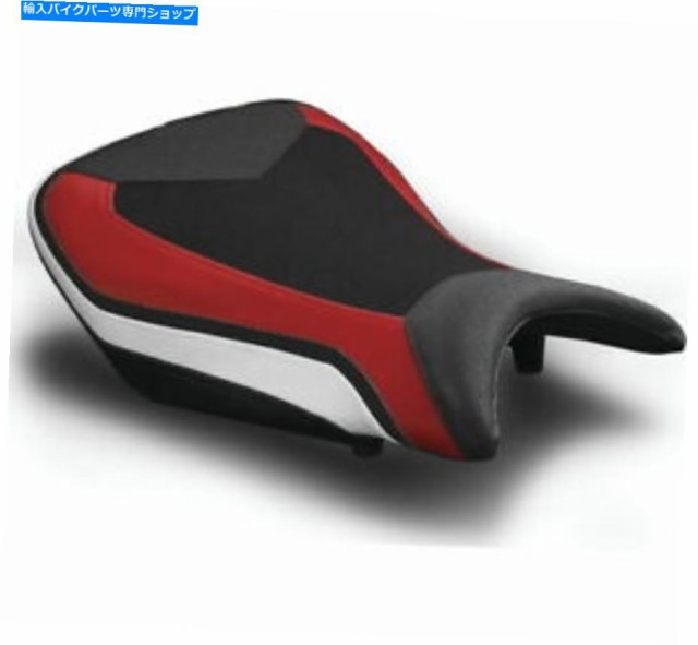 シート LuimotoシートカバーBMWブラック/レッド/ホワイトライダー8071102 Luimoto Seat Covers for BMW Black/Red/White Rider 8の通販は