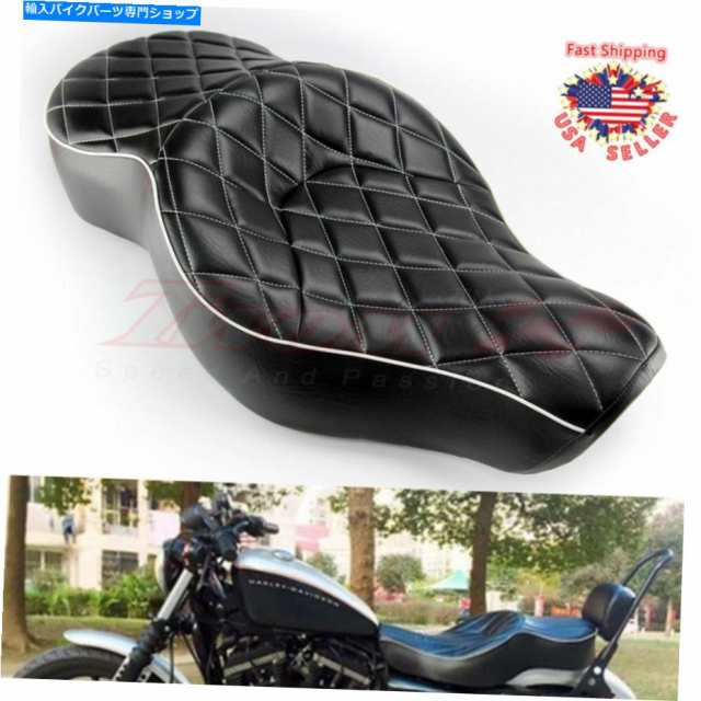 シート ハーレースポーツスターXL883 XL1200 04-2016 48 72 Driver Rear Passenger Seat 2 Up  For Harley Sportster XL883 XL120｜au PAY マーケット