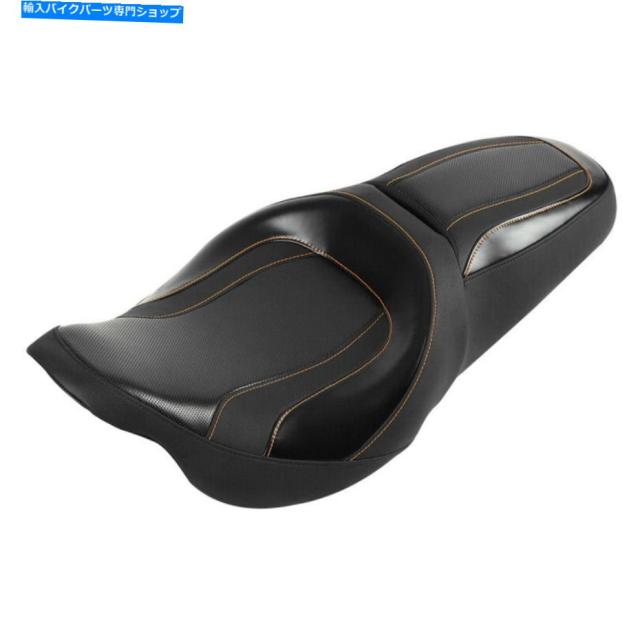 シート ハーレーツーリングストリートグライド2009-2021ブラックのライダードライバーの助手席フィット Rider Driver Passenger の通販は 88,440円