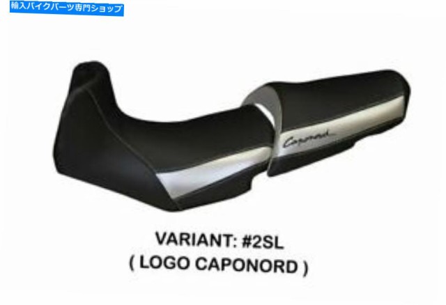 シート Aprilia Caponord 1000 Tappezzeria Italiaシートカバーシルバーアンチスリップデザイン424 APRILIA CAPONORD 1000 Tappeの通販は