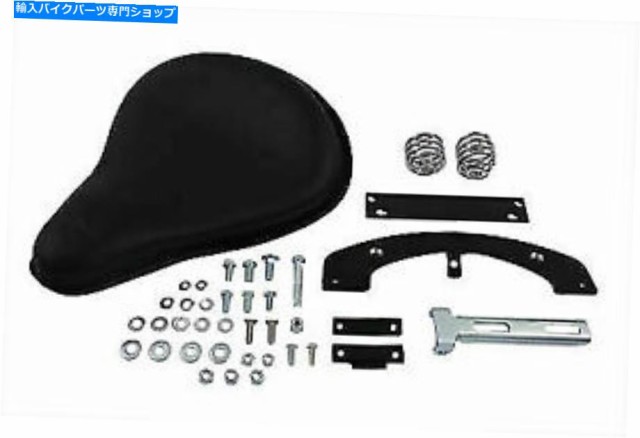 ELDEN シート V-TWINブラックレザーソロシートキット47-0132 V-Twin