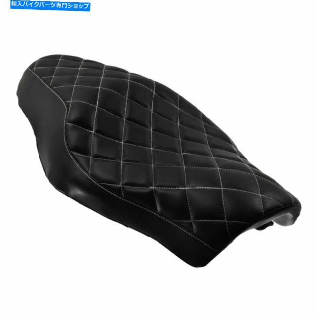 シート ダイヤモンドの運転手の後部助手席の座席の2つの上にフィットするSportster XL 1200 883 Diamond Driver Rear Passenger の通販は 89,760円