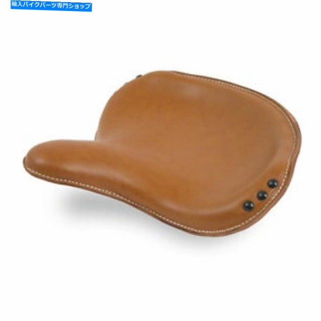 シート ソロシートボーバーWLAミリタリースタイル、リアルレザーブラウン、ハーレー - Davidson Solo Seat Bobber Wla Military の通販は