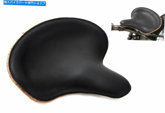 シート ブラックレザーソロシート Black Leather Solo Seatの通販は