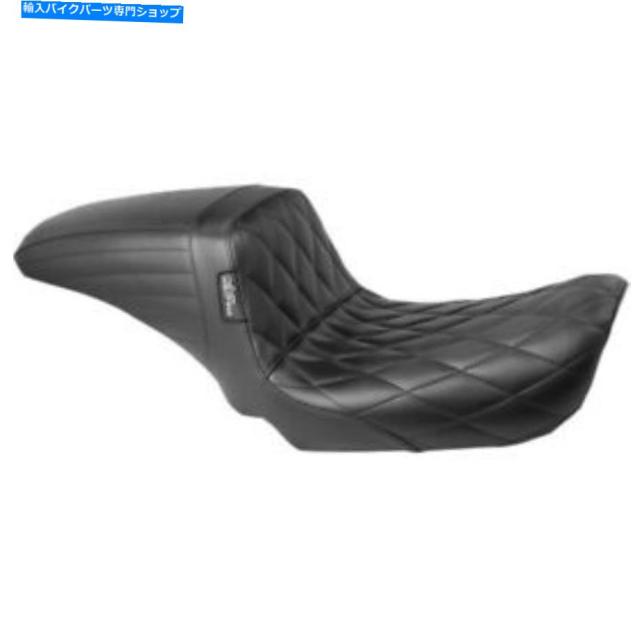 シート LE PERA LK-591DMブラックダイヤモンドステッチキックフリップソロシートハーリーダイアンFXD 06-17 Le Pera LK-591DM Blの通販は 125,400円