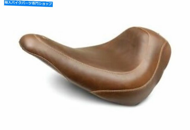 シート マスタングブラウンワイドトリプルソロドライバシートハーレーローライダースポーツグライド2018+ Mustang Brown Wide Trの通販は
