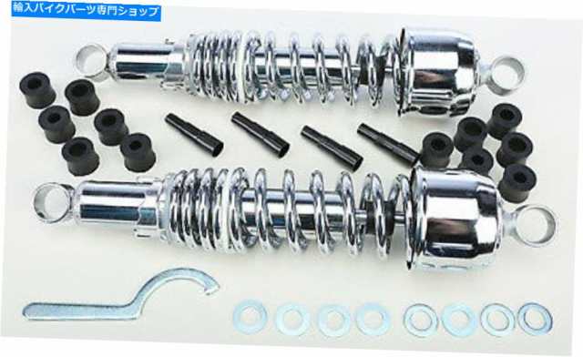 サスペンション エンゴの古典的なショックw /アイレットマウントクローム335 mm部分＃17-05514 EMGO CLASSIC SHOCKS W/EYELET MOの通販は 49,104円