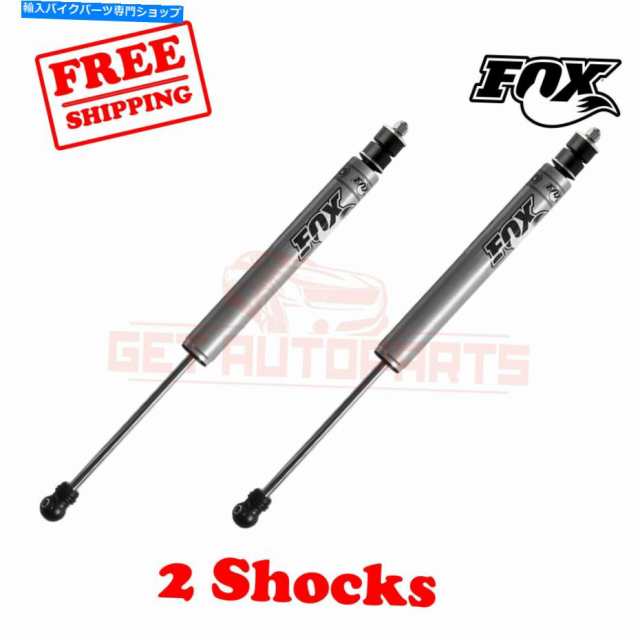 サスペンション KIT 2 FOX 2-3.5「ドッジRAM 2500 4WD 2014-17のフロントショックをリフトする Kit 2 Fox 2-3.5" Lift Front Shoの通販は 70,422円