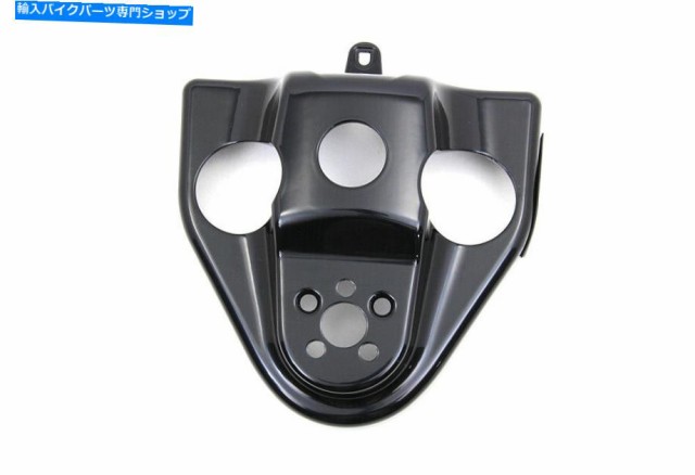 ハンドル ハンドルバーライザーカバーブラックフィットハーレーダビッドソン Handlebar Riser Cover Black fits Harley-Davidsonの通販は