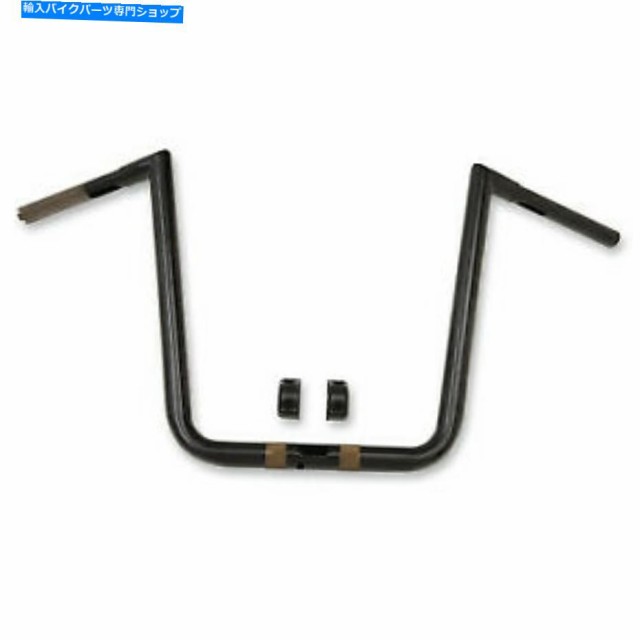 ハンドル La Choppers Black 19 "Hefty Twin PeaksハンドルバーLA-7312-69B LA Choppers Black 19" Hefty Twin Peaks Handlebar の通販は