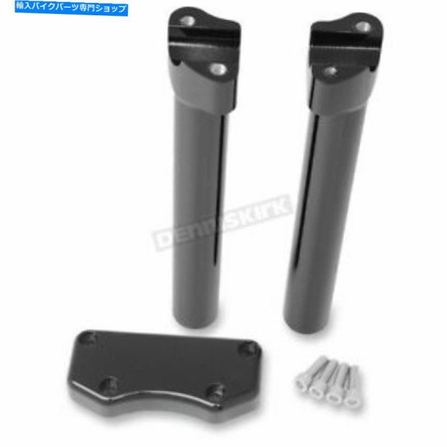 ハンドル Drag Specialties Black 9 1/2 IN。ハンドルバーライザー - 0602-0597 Drag Specialties Black 9 1/2 in. Handlebar Riの通販は