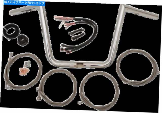 ハンドル La Choppers ApeハンガーハンドルバーキットLA-7312KT1-66 LA Choppers Ape Hanger Handlebar Kits LA-7312KT1-66の通販は