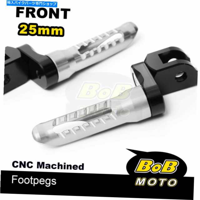 フットペグ Billet Bobフロントフットペグ2.5cm調節可能なDucati 851 Strada 89 Billet BOB Front Foot Pegs 2.5cm Adjustable Fの通販は