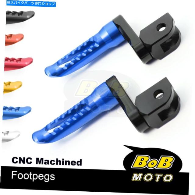 フットペグ ビレットボブフロントフットペグ4cm Ducati Sport 750のために調節可能な4cm Billet BOB Front Foot Pegs 4cm Adjustの通販は