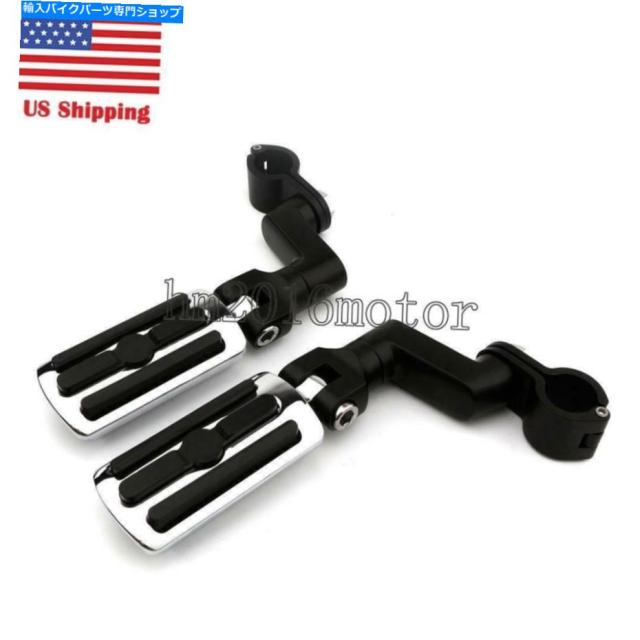 フットペグ モーターサイクルフットペグ1 "HONDA GOLDWING GL 1200 1100 1000のための高速道路クラッシュバー