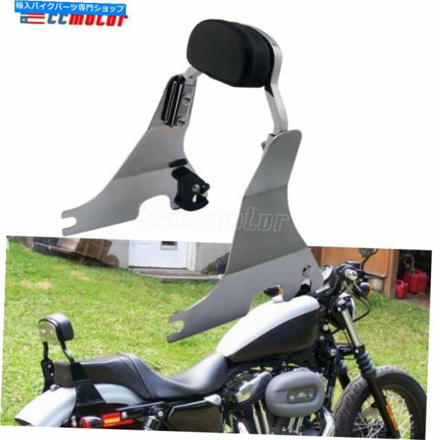 シーシーバー ハーレースポーツスター1200 XL1200C LOW XL883L XL1200R 2004アップ Backrest Sissy  Bar For Harley Sportster 12の通販はau PAY マーケット - 海外輸入 ＳＳショップ - カー用品・バイク用品