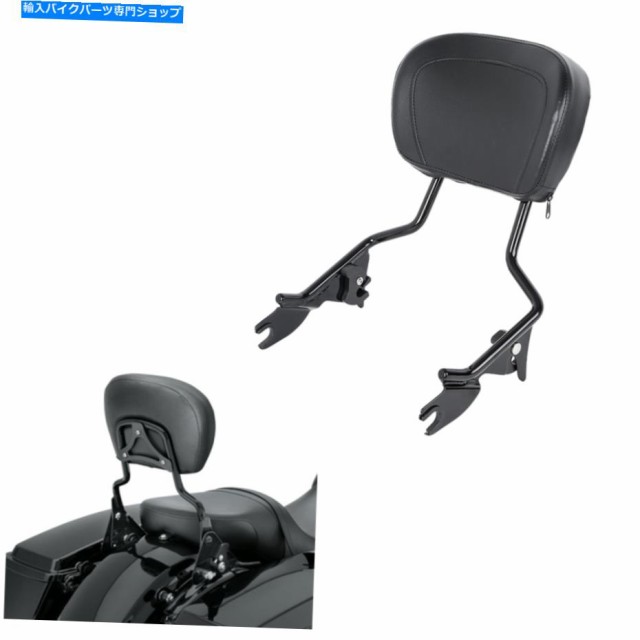 シーシーバー ハーレーツーリングロードキング09-21のための取り外し可能な旅客の背もたれのSissyバーフィット Detachable Passeの通販は